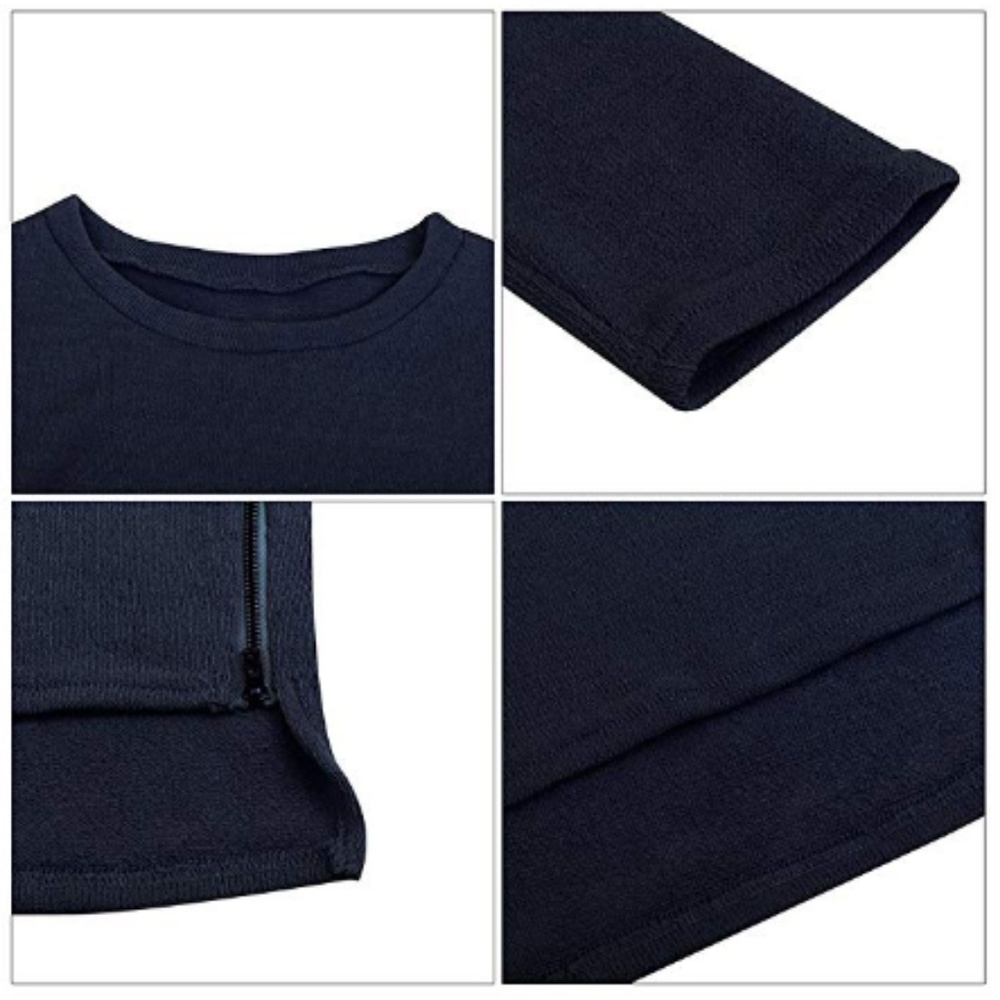 Women's Long Sleeve Side Zip Top - Picture 3 of 6